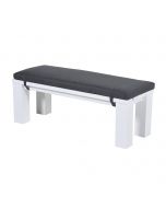 Plaza loungebank 115.5x43xH40 cm - wit
