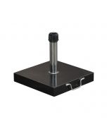 Cosmo granieten parasolvoet 40 kg - black polished