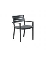 Amarillo dining fauteuil - donker grijs