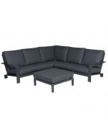 Coba loungeset 4-delig - donker grijs