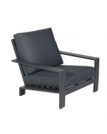 Coba lounge fauteuil - donker grijs