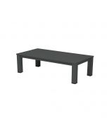 Coba lounge tafel 140x73 - donker grijs