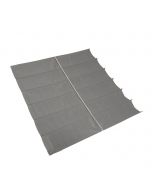 Nesling Harmonica schaduwdoek - breed 2-9m lang 4-0m - Antraciet Polyester