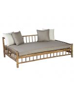 Bamboe lounge ligbed daybed - bamboo natural finish