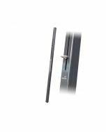Paal met flex oog 7x7x250cm - Antraciet