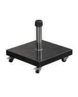 Eureka granieten parasolvoet 40 kg - black polished
