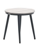 Lucas bijzettafel Ø50 - light teak vironwood