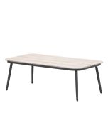 Burela loungetafel 130x70 cm - light teak vironwood