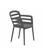 Mira tuinstoel - donker grijs