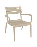 Paris loungestoel - taupe