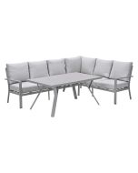Senja lounge dining set 3-delig rechts - valley sand