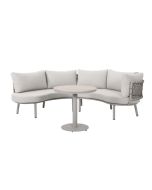 Loïs lounge dining set 3-delig - zand