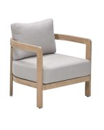 Sirocco lounge dining stoel - grey sand