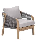 Alora loungestoel acacia - grey sand