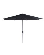 Lotus parasol Ø300 cm - zwart