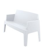 Garden Impressions Box bank L138 cm wit Kunststof