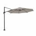 Hawaii S zweefparasol Ø300 cm - frame donker grijs - doek zand