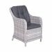 Nova lounge dining stoel - licht grijs