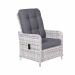 Nova lounge dining stoel verstelbaar - licht grijs