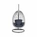 Panama hangstoel swing egg - grijs