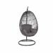 Hangstoel Panama swing egg - donker grijs