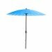 Manilla parasol Ø250 cm - licht blauw