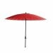 Parasol Manilla Ø250 cm donker grijs-rood