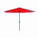 Lotus parasol Ø300 cm - royal grey-rood