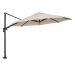 Hawaii Zweefparasol Ø350 cm donker grijs/ecru