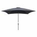 Lotus parasol 250x250 cm - donker grijs