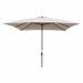 Lotus parasol 250x250 cm - ecru