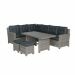 Alaska lounge dining set 5-delig links - vintage willow
