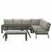 Camilo lounge dining set 6-delig - barista