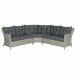 Nova lounge dining set hoek 3-delig - vintage willow