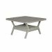 Nova loungetafel 126.5x126.5 cm - vintage willow