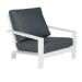 Coba loungestoel- wit