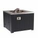 Cozy Living Faro gas vuurtafel 80x80 cm
