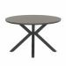 Tulli tuintafel Ø122 cm - grey teak imowood