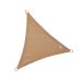 Coolfit schaduwdoek driehoek 3.6x3.6x3.6m - Zand