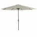 Parasol Lotus Ø300 cm donker grijs-ecru