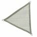 Coolfit schaduwdoek driehoek 3.6x3.6x3.6m - Olijf