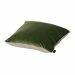 Sierkussen 45x45 Velvet army green - Panama linnen