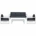 Plaza loungeset 4-delig - wit