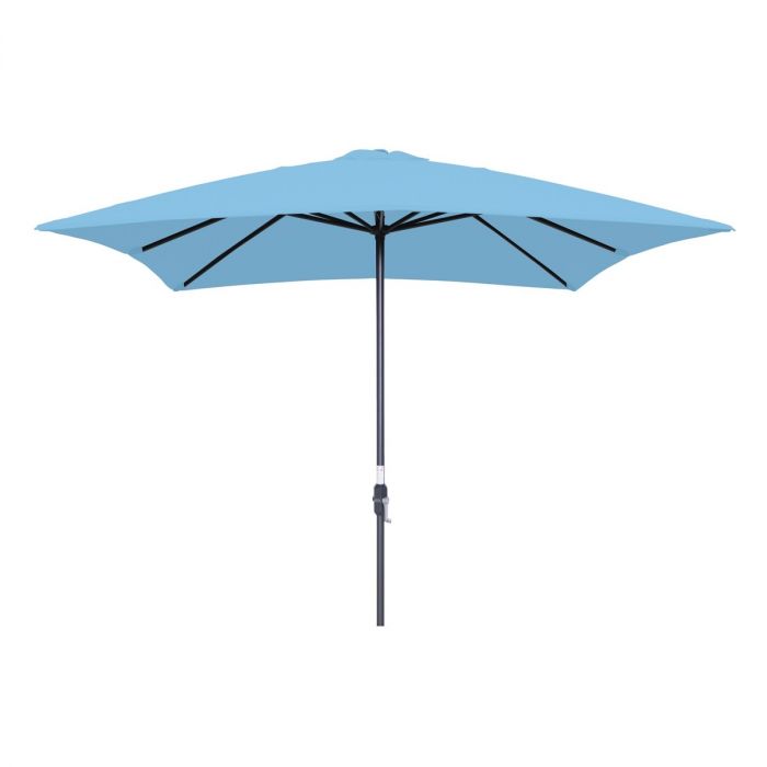 inschakelen room blouse Lotus parasol licht blauw - Nu op Tuinmeubelland.nl