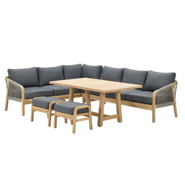 kever Plagen Banyan Alora lounge dining set 5-delig - Koop snel online!