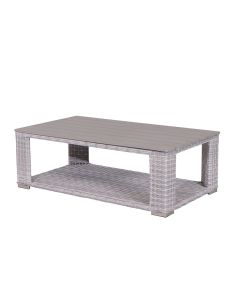 Tennessee loungetafel 140x80 cm - licht grijs