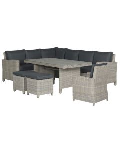 Norma lounge dining set 6-delig links - vintage willow