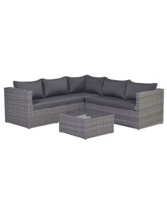 Lyon lounge stoel - donker grijs