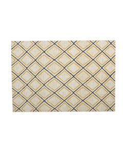 Buitenkleed Diamonds oker 160x230 cm