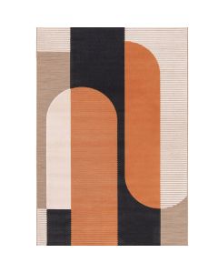 Buitenkleed Art deco 200x290 cm - terra